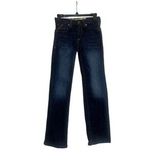 Ariat B5 Boys Romeo Jeans Slim Size 12 Dark Blue Denim Jeans Straight